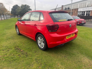 2020 Volkswagen Polo 1.0 Evo Se Hatchback 5dr Petrol Manual Euro 6 (s/s) (80 Ps) in Red — image 3