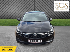 2018 Vauxhall Astra 1.4 I Tech Line Nav in Black — image 2