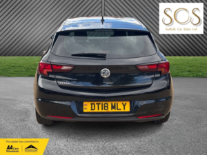 2018 Vauxhall Astra 1.4 I Tech Line Nav in Black — image 6