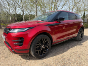 2021 Land Rover Range Rover Evoque 2.0 D200 Mhev R-Dynamic Hse Auto 4WD Euro 6 (s/s) 5dr in Red — image 5