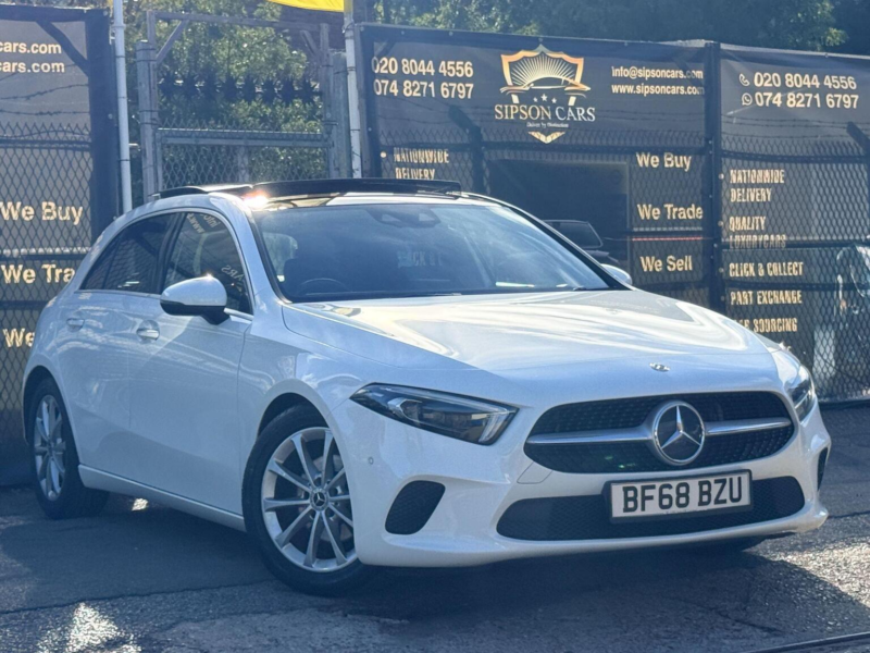2018 Mercedes-Benz A Class 1.5 A180d Sport (premium Plus) 7g-Dct Euro 6 (s/s) 5dr in White — image 1