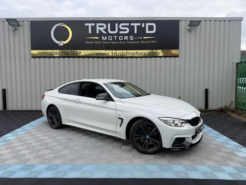2016 BMW 4 Series 2.0 420i M Sport Auto Xdrive Euro 6 (s/s) 2dr in White — image 1