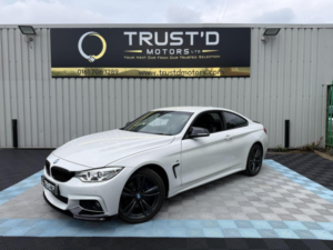 2016 BMW 4 Series 2.0 420i M Sport Auto Xdrive Euro 6 (s/s) 2dr in White — image 5