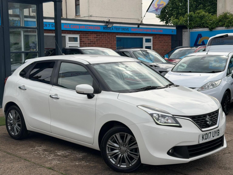 2017 Suzuki Baleno 1.0 Boosterjet Sz5 Euro 6 5dr in White — image 1