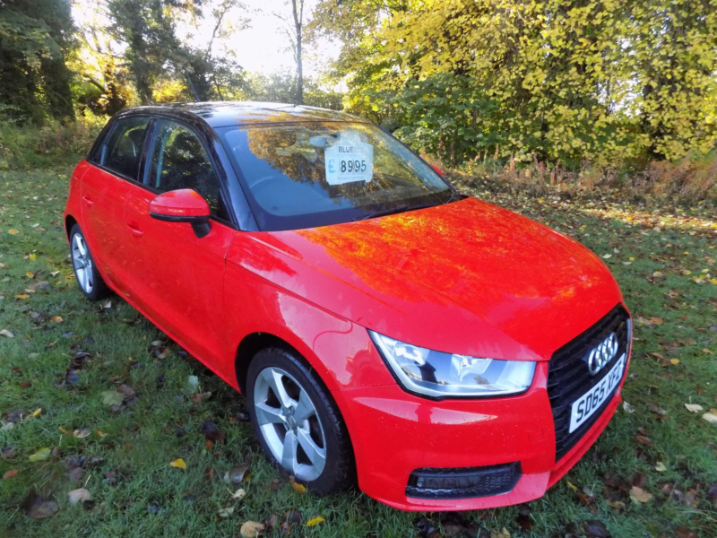 2015 Audi A1 1.4 Tfsi Sport Sportback Euro 6 (s/s) 5dr in Red — image 1