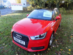 2015 Audi A1 1.4 Tfsi Sport Sportback Euro 6 (s/s) 5dr in Red — image 3