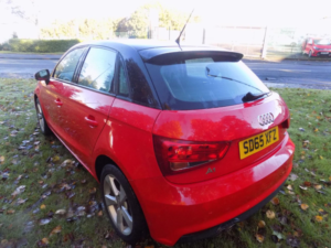 2015 Audi A1 1.4 Tfsi Sport Sportback Euro 6 (s/s) 5dr in Red — image 4