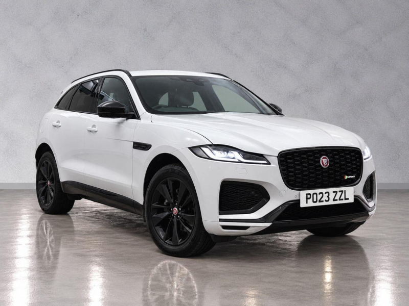 2023 Jaguar F-Pace 2.0 D200 Mhev R-Dynamic Black Auto AWD Euro 6 (s/s) 5dr in White — image 1
