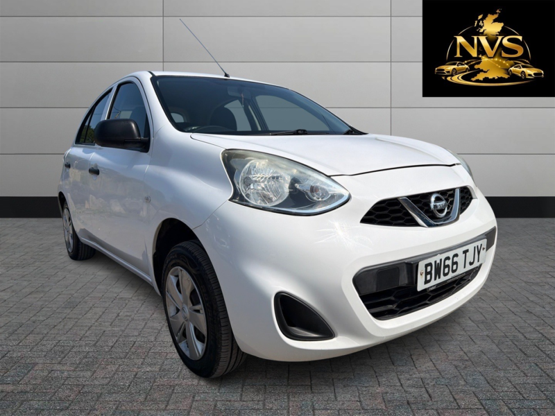 2016 Nissan Micra 1.2 Visia in White — image 1