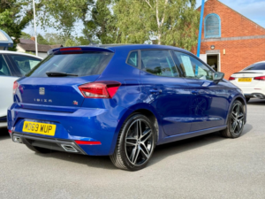 2020 SEAT Ibiza 1.0 Mpi Fr Sport Euro 6 (s/s) 5dr Gpf in Blue — image 3