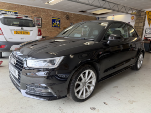 2015 Audi A1 1.6 Tdi S Line in Black — image 3