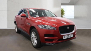 2016 Jaguar F-Pace 2.0 D180 Portfolio Auto AWD Euro 6 (s/s) 5dr in Red — image 6