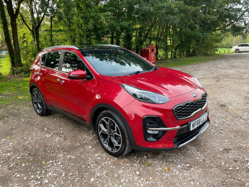 2018 Kia Sportage 2.0 Crdi Ecodynamics+ Gt-Line S Auto AWD Euro 6 (s/s) 5dr in Red — image 1