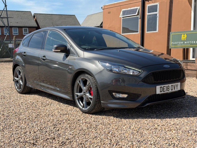2018 Ford Focus 1.0t Ecoboost St-Line X Euro 6 (s/s) 5dr in Grey — image 1