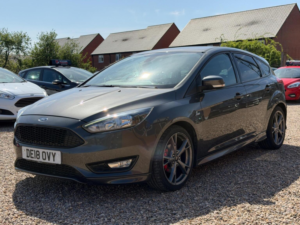 2018 Ford Focus 1.0t Ecoboost St-Line X Euro 6 (s/s) 5dr in Grey — image 3