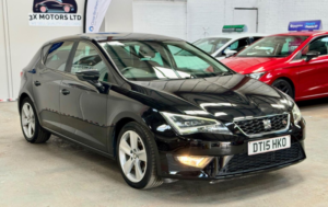 2015 SEAT Leon 1.4 Ecotsi Fr Euro 6 (s/s) 5dr in Black — image 2