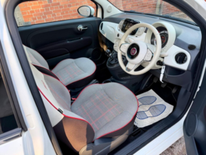 2016 Fiat 500 1.2 Lounge Euro 6 (s/s) 3dr in White — image 4