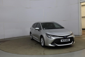 2019 Toyota Corolla 1.8 Vvt-H Icon Tech Touring Sports CVT Euro 6 (s/s) 5dr in Silver — image 3