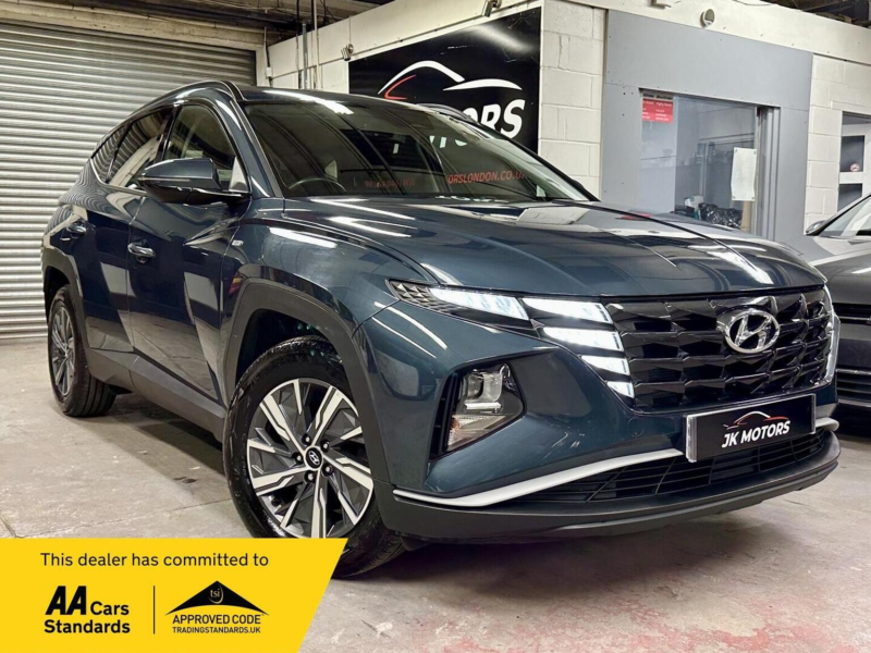 2021 Hyundai Tucson 1.6 T-Gdi Mhev Se Connect Dct Euro 6 (s/s) 5dr in Blue — image 1