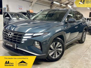 2021 Hyundai Tucson 1.6 T-Gdi Mhev Se Connect Dct Euro 6 (s/s) 5dr in Blue — image 2