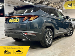 2021 Hyundai Tucson 1.6 T-Gdi Mhev Se Connect Dct Euro 6 (s/s) 5dr in Blue — image 4