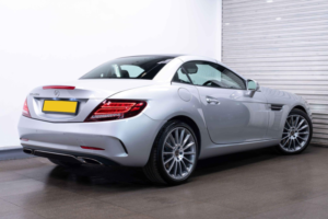 2017 Mercedes-Benz Slc 2.1 Slc250d Amg Line G-Tronic Euro 6 (s/s) 2dr in Silver — image 2