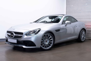 2017 Mercedes-Benz Slc 2.1 Slc250d Amg Line G-Tronic Euro 6 (s/s) 2dr in Silver — image 5