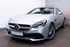 2017 Mercedes-Benz Slc 2.1 Slc250d Amg Line G-Tronic Euro 6 (s/s) 2dr in Silver — image 6