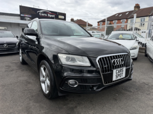 2017 Audi Q5 2.0 Tfsi Quattro S Line Package Verified Miles Fresh Import Finance Avb in Black — image 2