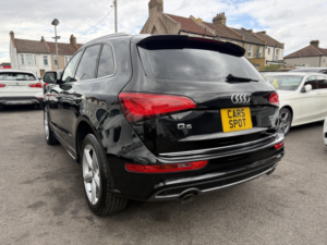 2017 Audi Q5 2.0 Tfsi Quattro S Line Package Verified Miles Fresh Import Finance Avb in Black — image 4