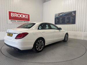 2017 Mercedes-Benz C Class 2.0 C350e 6.4kwh Sport G-Tronic+ Euro 6 (s/s) 4dr in White — image 4