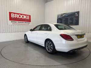 2017 Mercedes-Benz C Class 2.0 C350e 6.4kwh Sport G-Tronic+ Euro 6 (s/s) 4dr in White — image 6