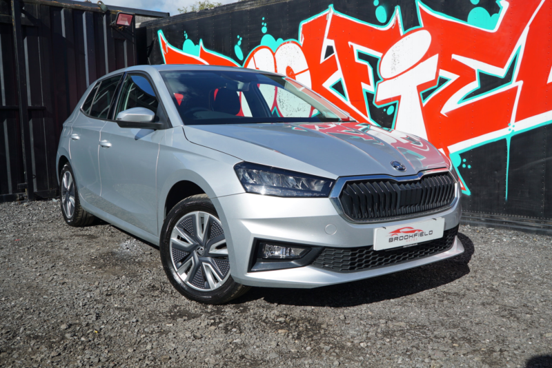 2023 Skoda Fabia 1.0 Tsi Se L Hatchback 5dr Petrol Manual Euro 6 (s/s) (110 Ps) in Silver — image 1