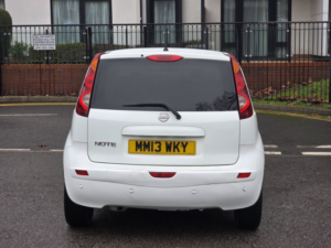 2013 Nissan Note 1.4 16v N-Tec+ Hatchback 5dr Petrol Manual Euro 5 (88 Ps) in White — image 5