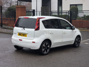 2013 Nissan Note 1.4 16v N-Tec+ Hatchback 5dr Petrol Manual Euro 5 (88 Ps) in White — image 6