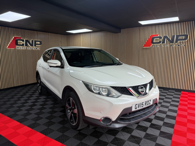 2015 Nissan Qashqai 1.5 Dci N-Tec SUV 5dr Diesel Manual 2WD Euro 6 (s/s) (110 Ps) in White — image 1
