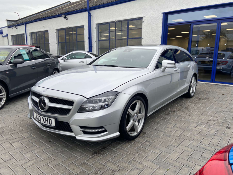 2013 Mercedes-Benz Cls 3.0 Cls 350 Cdi Amg Blueefficiency Sport Auto 5dr in Silver — image 1