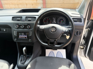 2021 Volkswagen Caddy Maxi Life 5 SEAT Auto Wheelchair Accessible Disabled Access Vehicle Wav in Silver — image 2