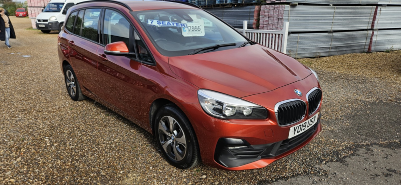 2019 BMW 2 Series Gran Tourer 1.5 218i Se 7 Seats in Orange — image 1