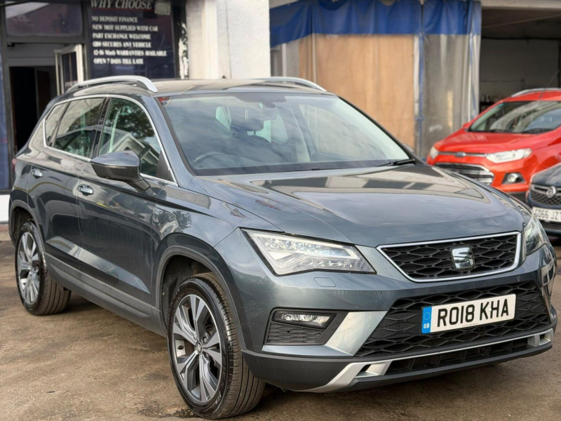 2018 SEAT Ateca 1.4 Ecotsi Se Technology DSG Euro 6 (s/s) 5dr in Grey — image 1
