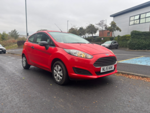 2015 Ford Fiesta 1.25 Studio Hatchback 3dr Petrol Manual Euro 6 (60 Ps) in Red — image 2