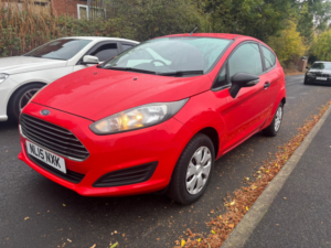2015 Ford Fiesta 1.25 Studio Hatchback 3dr Petrol Manual Euro 6 (60 Ps) in Red — image 5