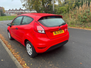 2015 Ford Fiesta 1.25 Studio Hatchback 3dr Petrol Manual Euro 6 (60 Ps) in Red — image 6