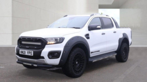 2021 Ford Ranger 2.0 Ecoblue Wildtrak Auto 4WD Euro 6 (s/s) 4dr in White — image 3