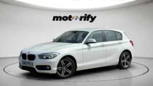 2015 BMW 1 Series 2.0 118d Sport Euro 6 (s/s) 5dr in White — image 2