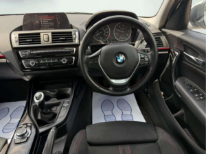 2015 BMW 1 Series 2.0 118d Sport Euro 6 (s/s) 5dr in White — image 3