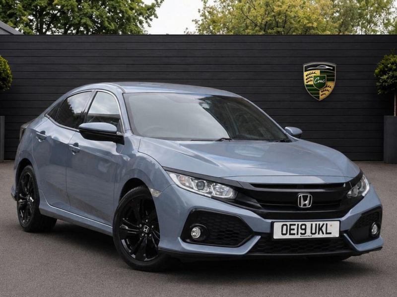 2019 Honda Civic 1.0 Vtec Turbo Sr Euro 6 (s/s) 5dr in Grey — image 1