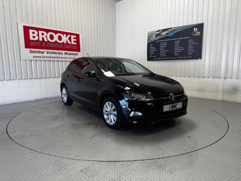 2020 Volkswagen Polo 1.0 Tsi Match Euro 6 (s/s) 5dr in Black — image 1