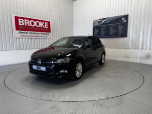 2020 Volkswagen Polo 1.0 Tsi Match Euro 6 (s/s) 5dr in Black — image 5