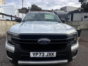 2023 Ford Ranger 2.0 Td Ecoblue Wildtrak Auto 4WD Euro 6 (s/s) 4dr in Silver — image 3
